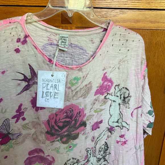 Magnolia Pearl. ❤️❤️NWT.Floral Long Sleeve Dress. Perfect Valentine. O/S - Picture 5 of 10